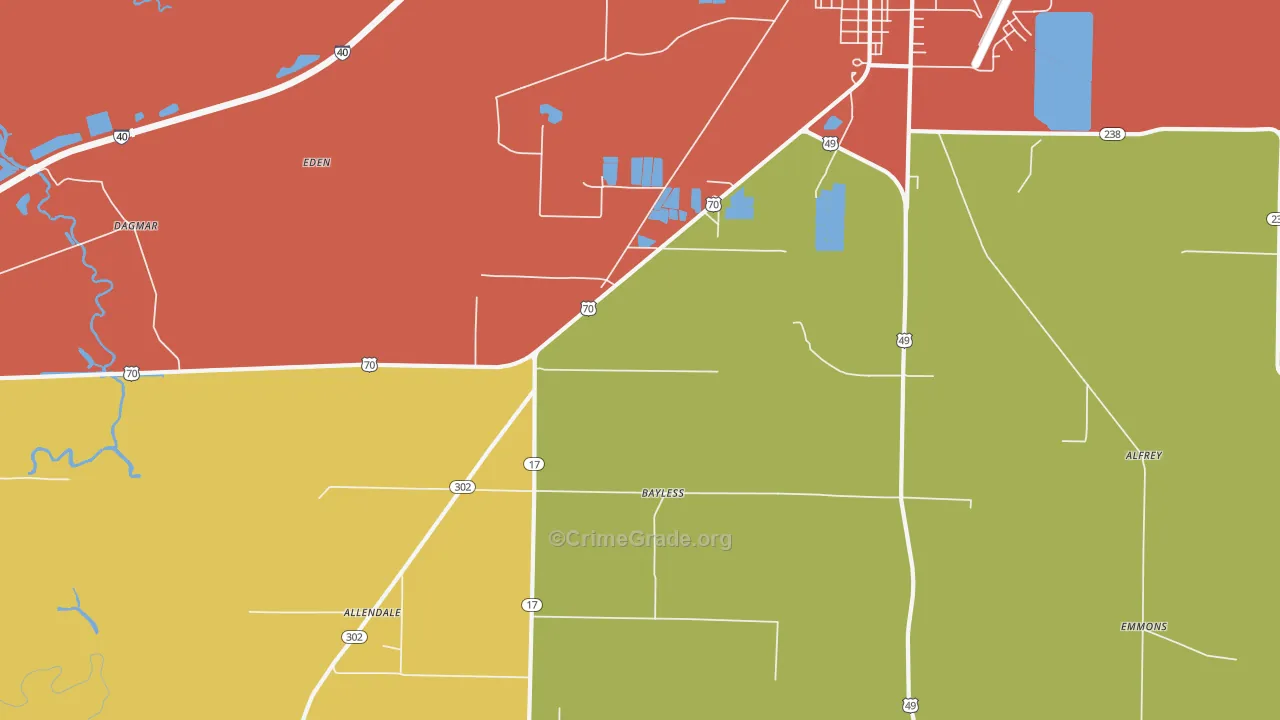 Smale, AR Map of Assault Rates