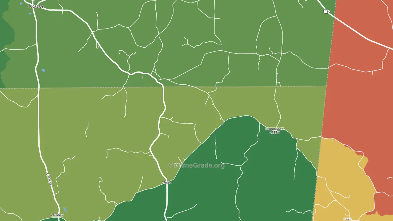 Snell, MS Map of Assault Rates