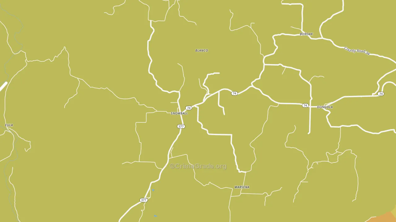 Snowball, AR Map of Assault Rates