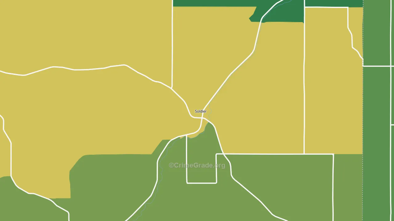 Soldier, IA Map of Assault Rates