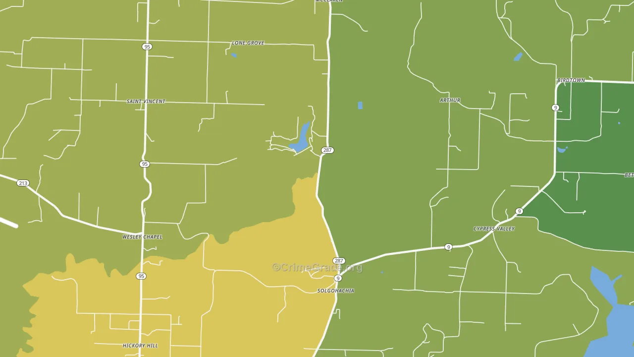 Solgohachia, AR Map of Assault Rates