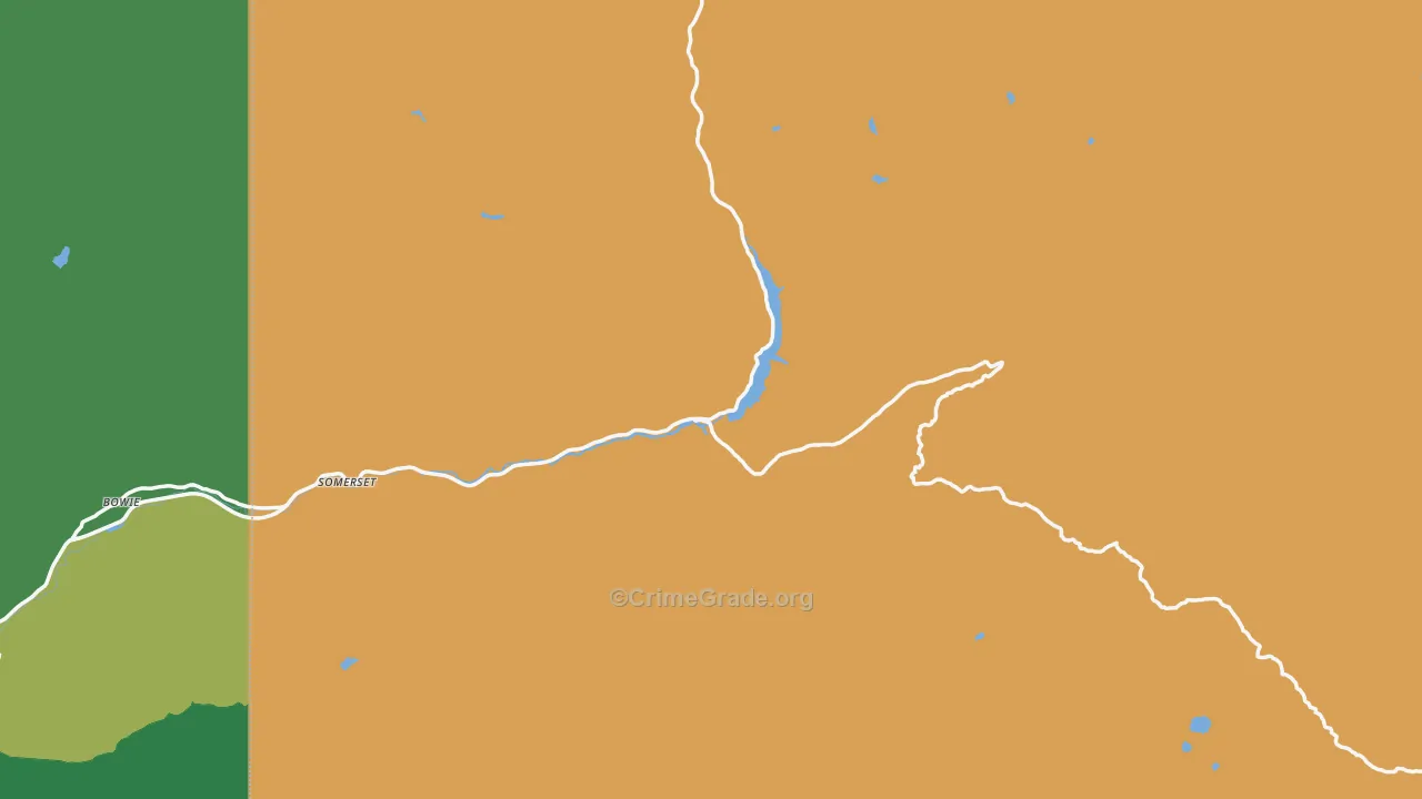Somerset, CO Map of Assault Rates