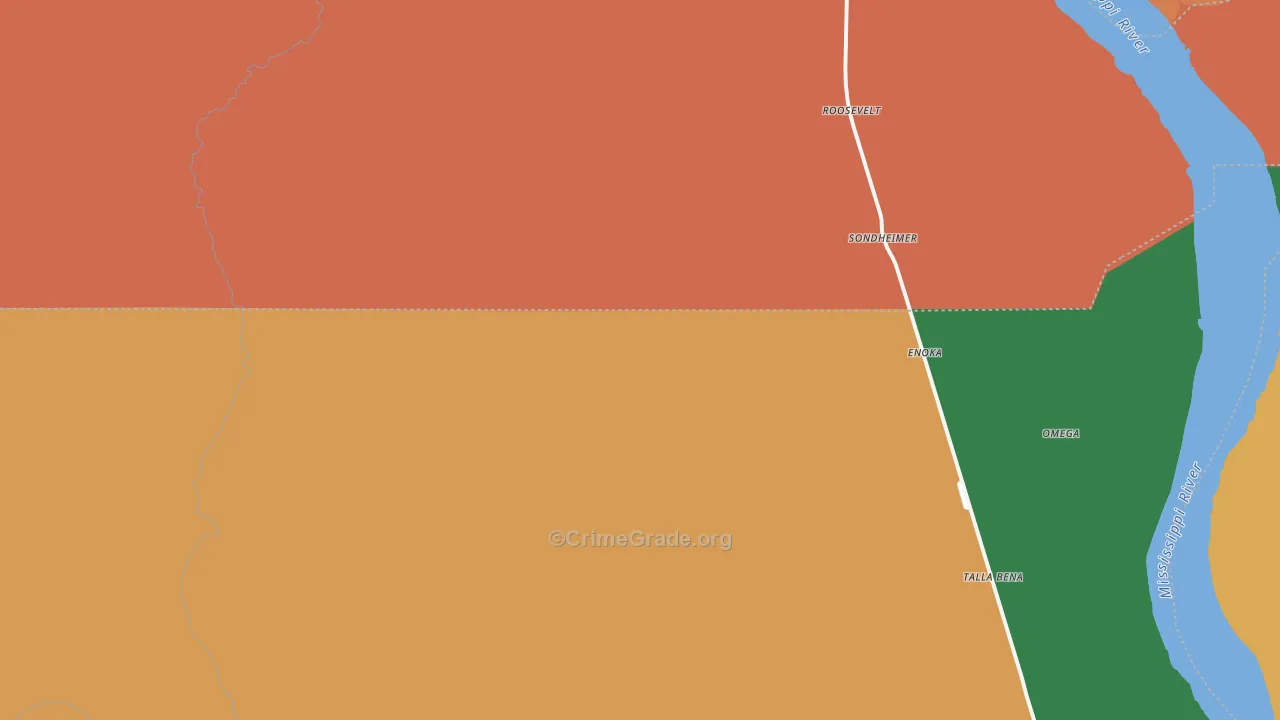 Sondheimer, LA Map of Assault Rates