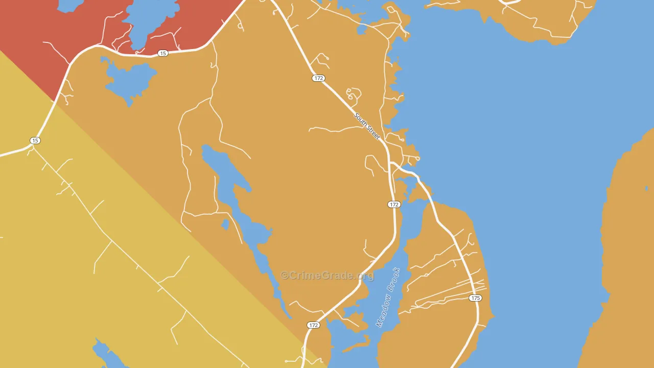 South Blue Hill, ME Map of Assault Rates