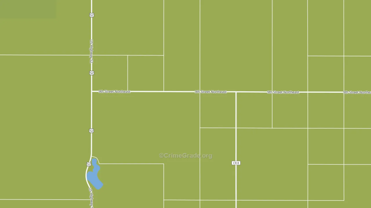 South Cottonwood, ND Map of Assault Rates