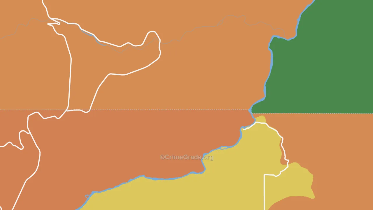 South Junction, OR Map of Assault Rates