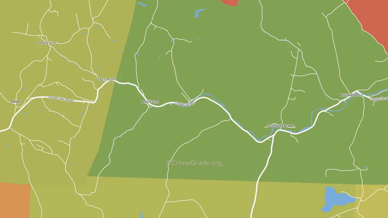 South Newfane, VT Map of Assault Rates