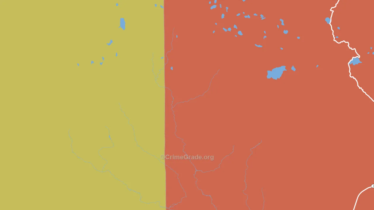 South Pass City, WY Map of Assault Rates
