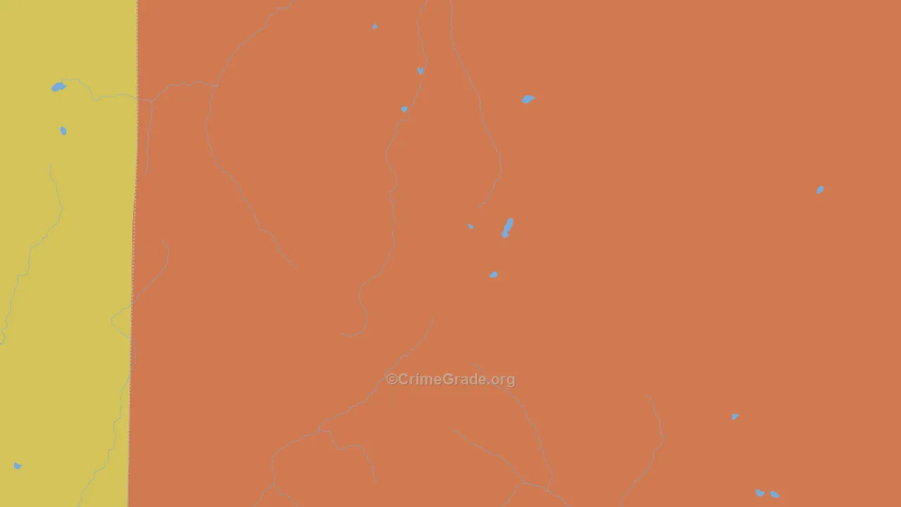 Spar City, CO Map of Assault Rates
