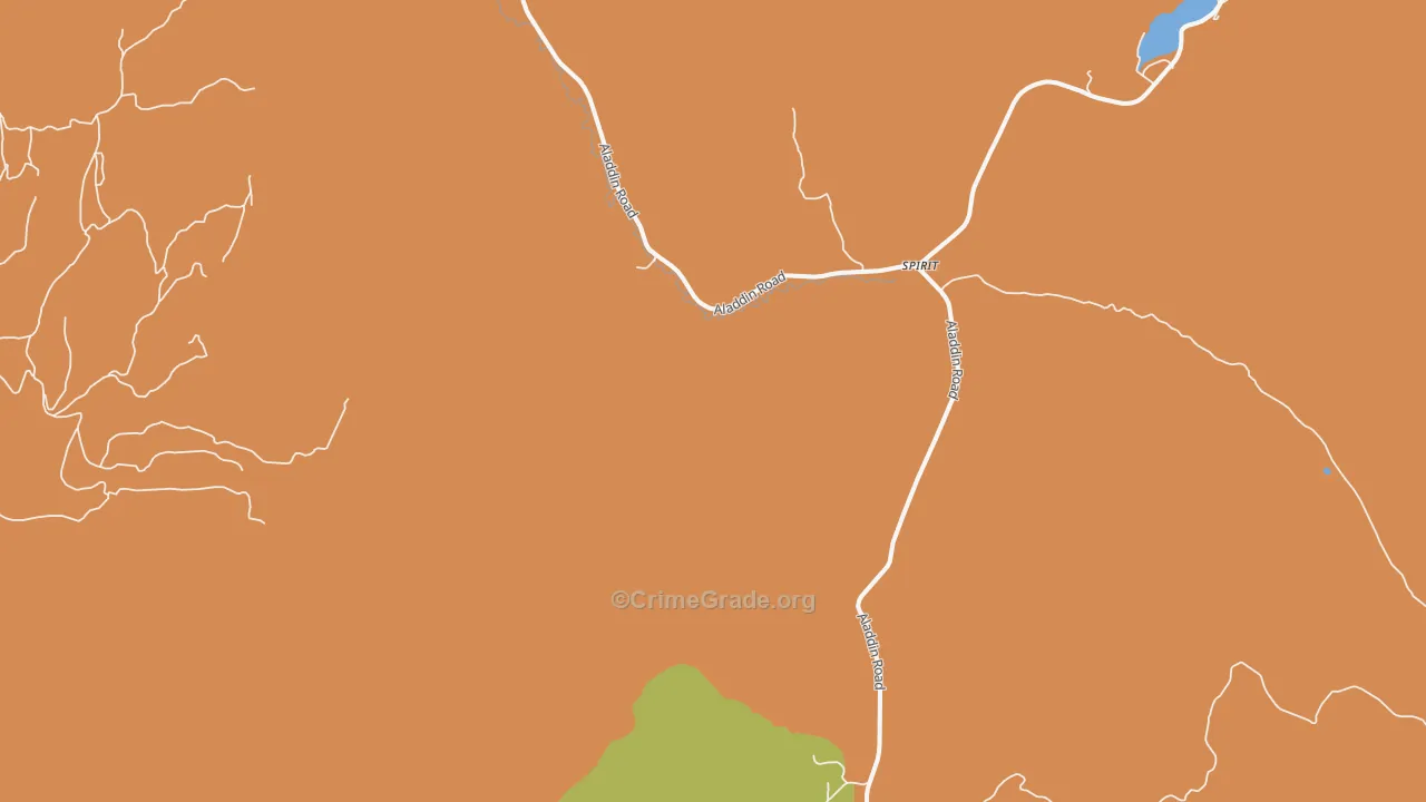 Spirit, WA Map of Assault Rates