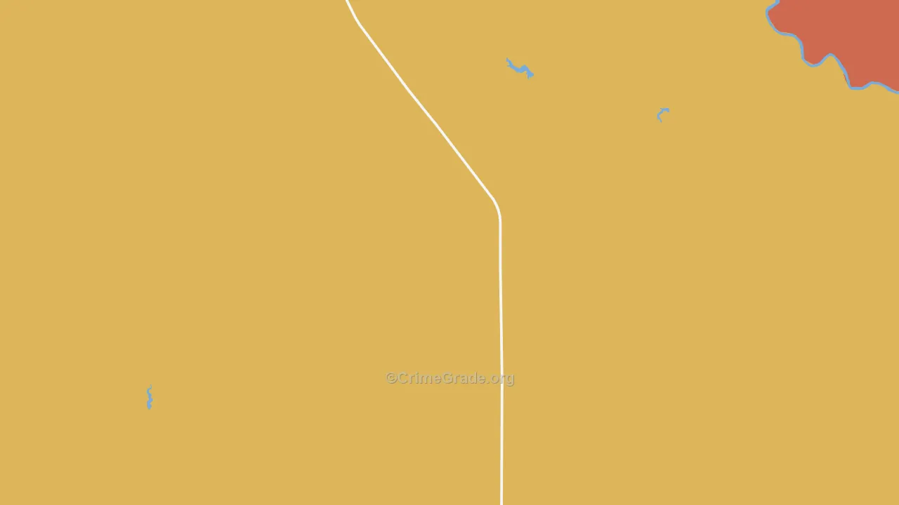 Square Butte, MT Map of Assault Rates
