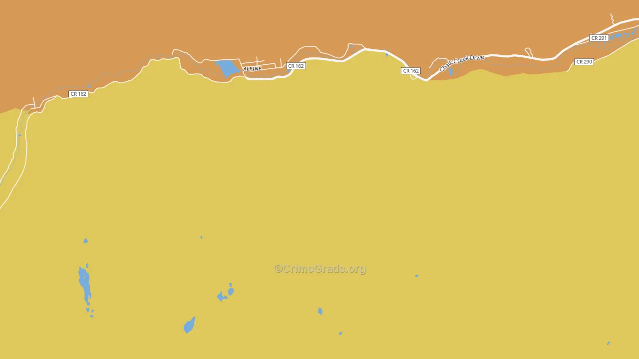 St. Elmo, CO Map of Assault Rates