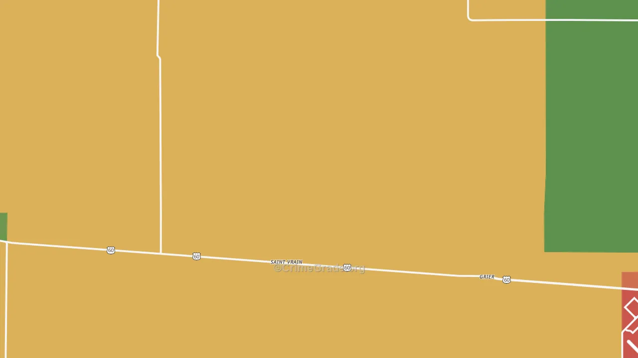 St. Vrain, NM Map of Assault Rates