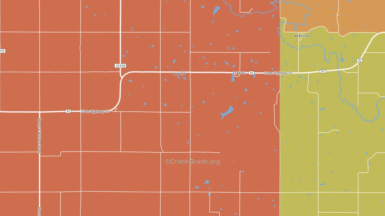 Stanzel, IA Map of Assault Rates