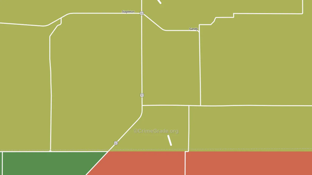 Stapleton, NE Map of Assault Rates
