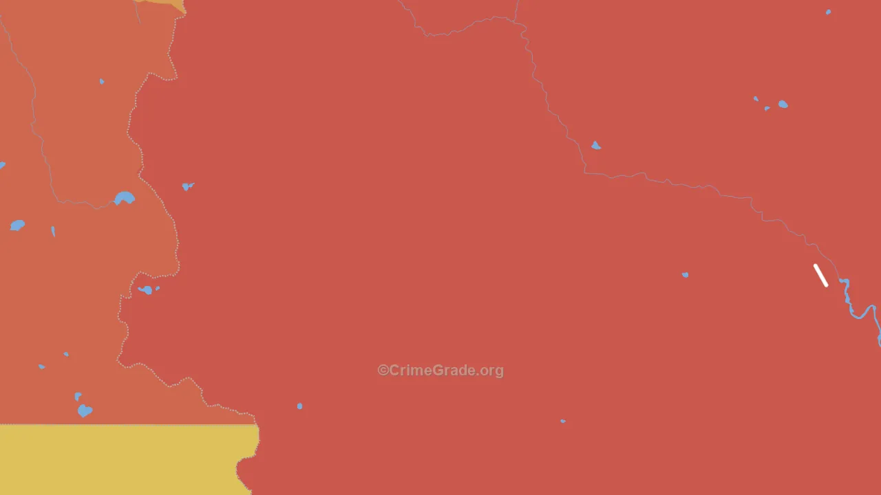 Stehekin, WA Map of Assault Rates