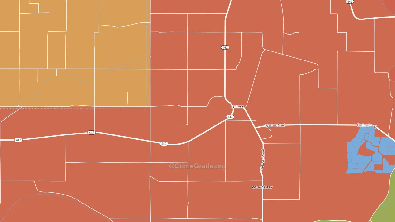 Steiner, MS Map of Assault Rates