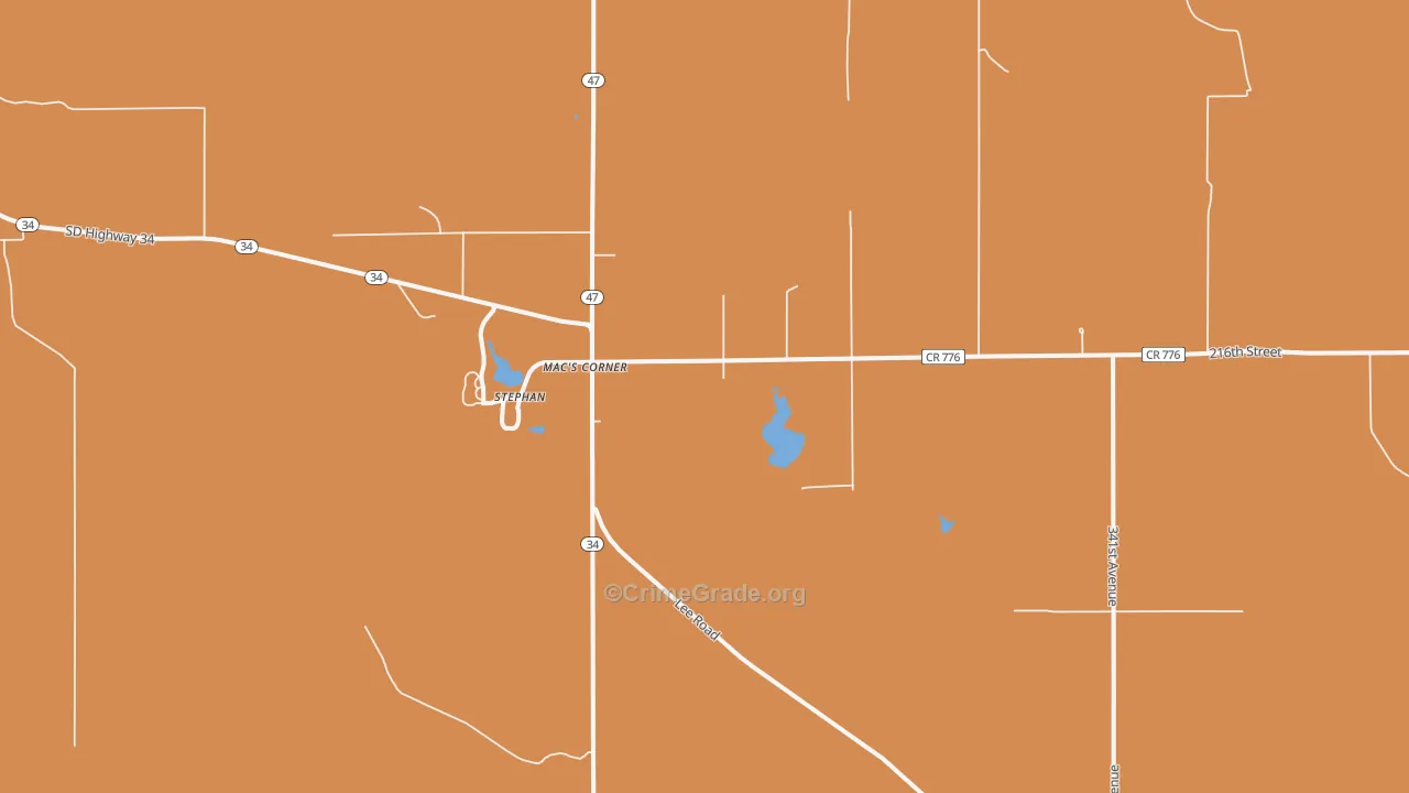 Stephan, SD Map of Assault Rates