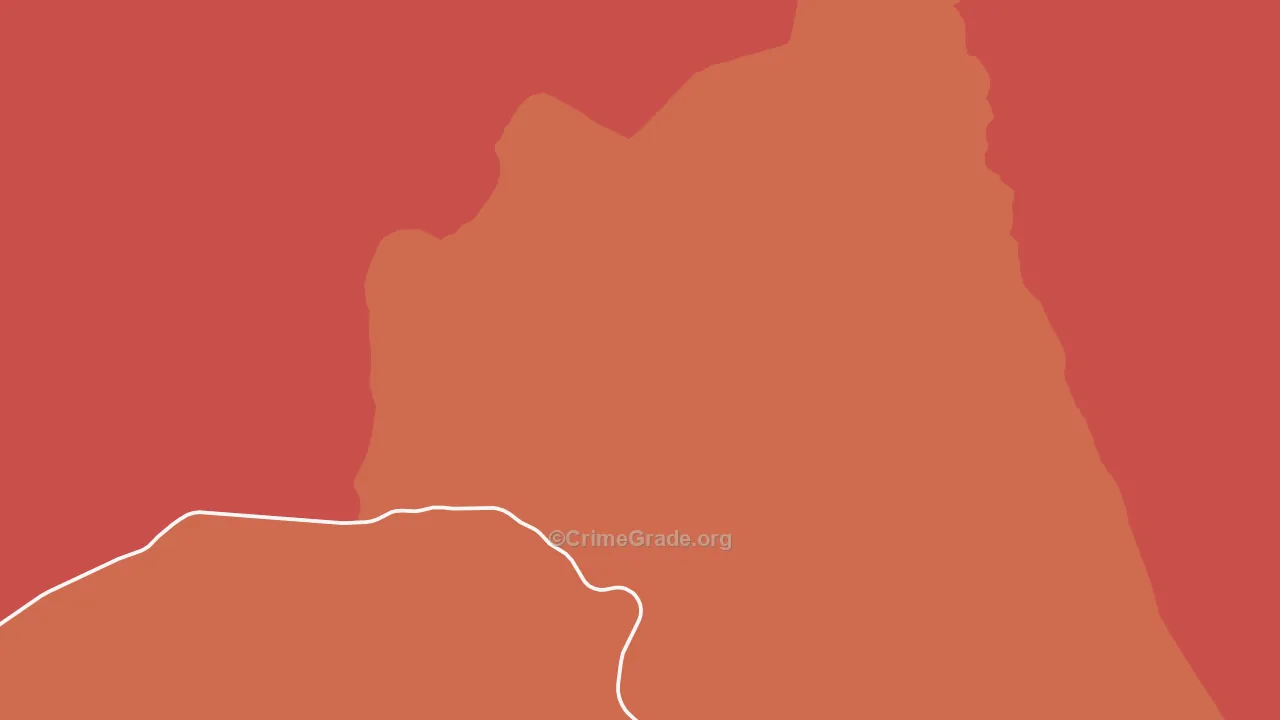 Steptoe, NV Map of Assault Rates