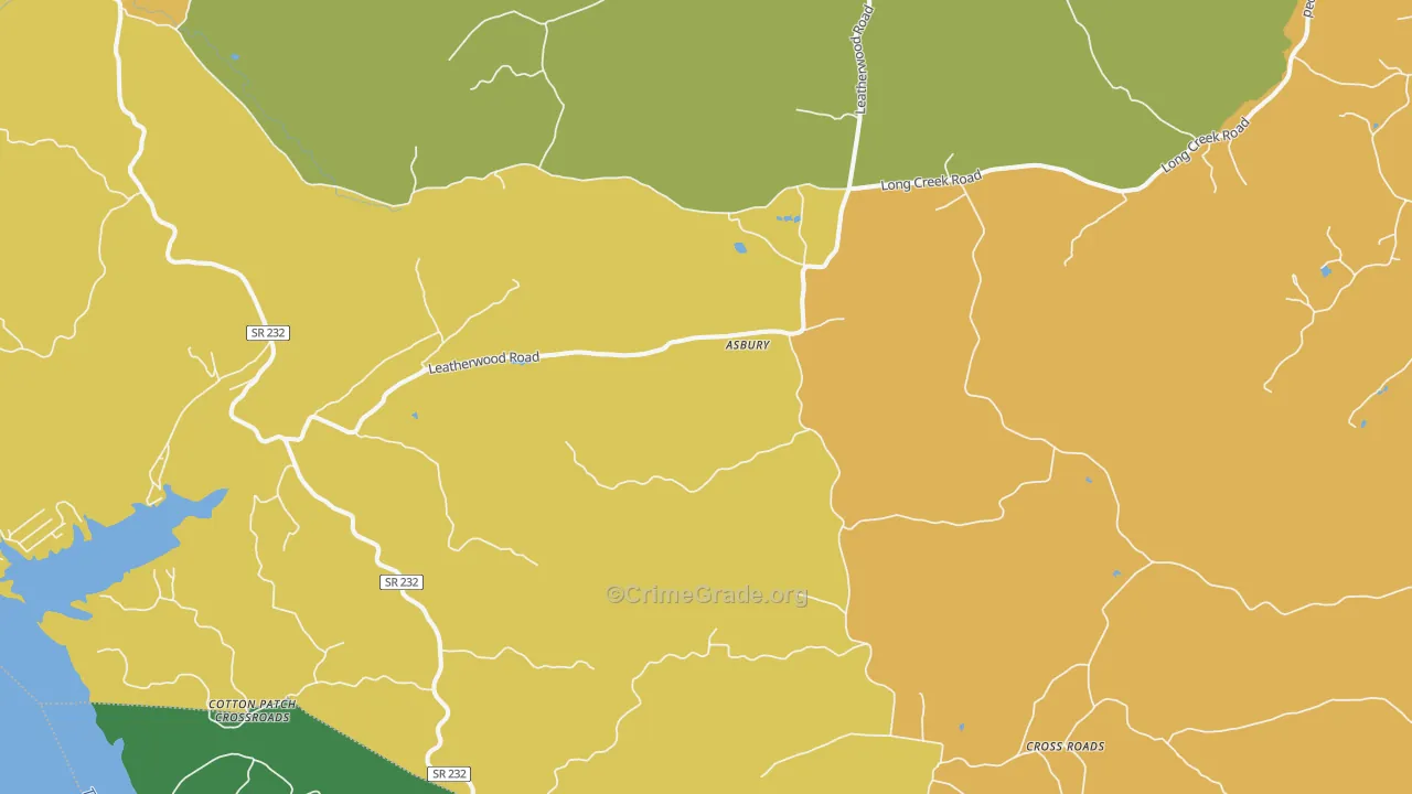 Stewart, TN Map of Assault Rates