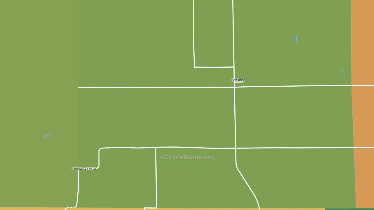 Stickney, SD Map of Assault Rates