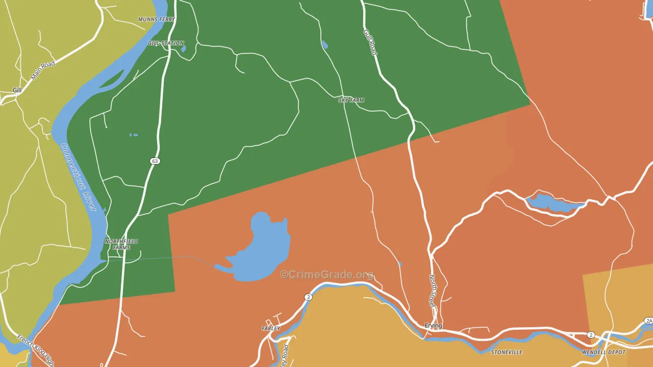 Stoneville, MA Map of Assault Rates