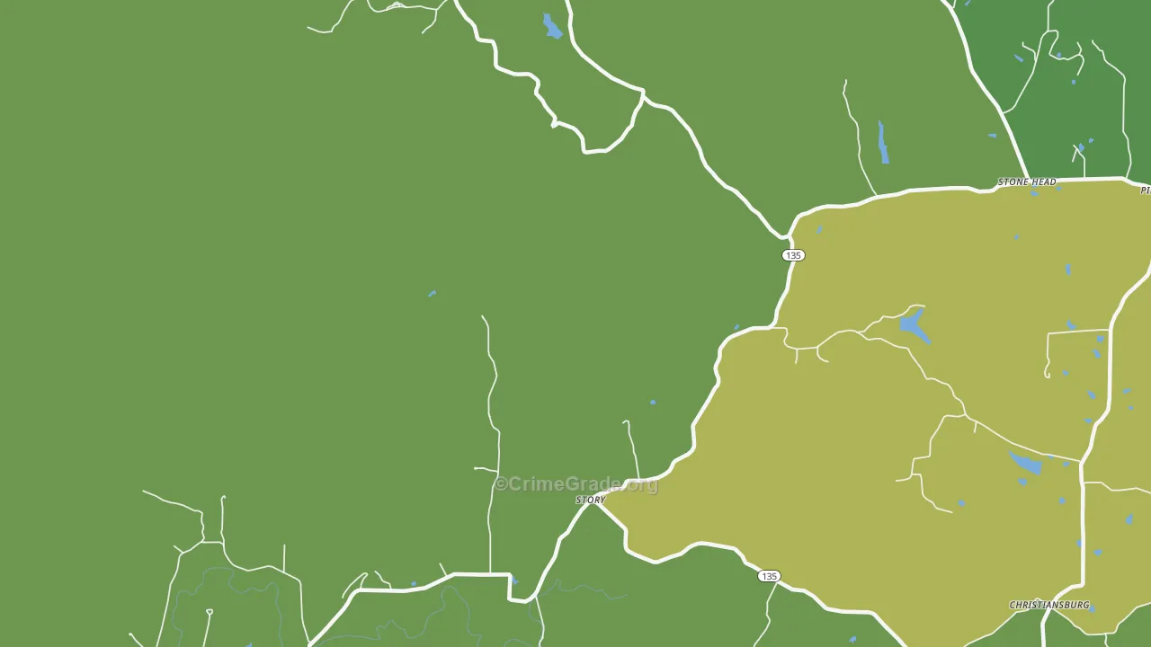 Story, IN Map of Assault Rates