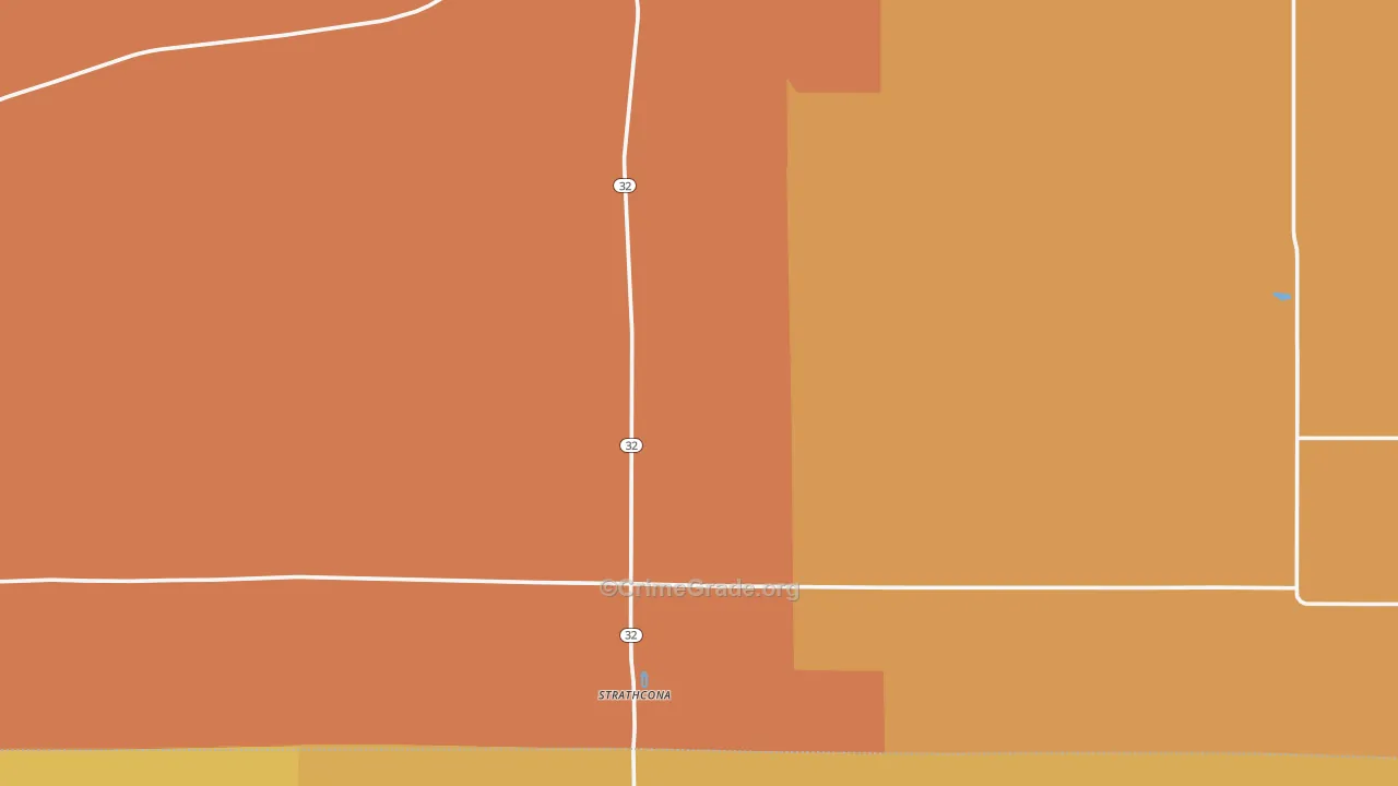 Strathcona, MN Map of Assault Rates