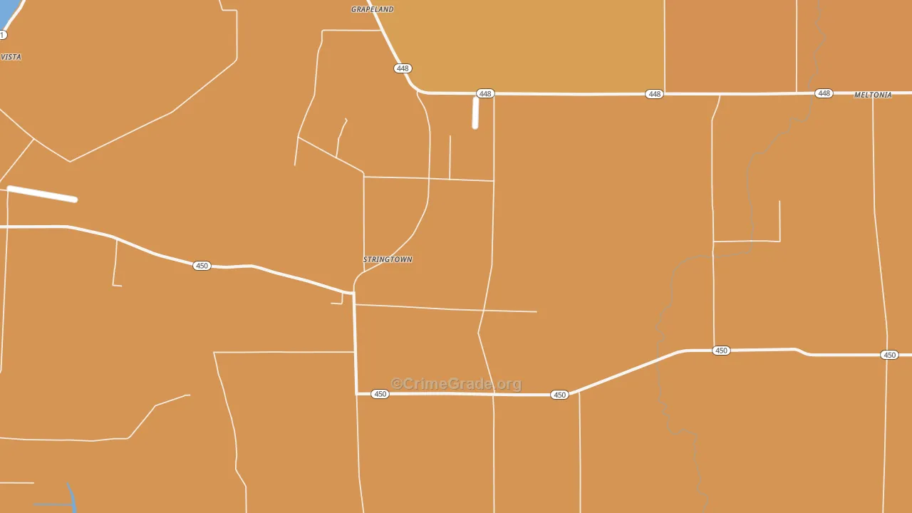 Stringtown, MS Map of Assault Rates
