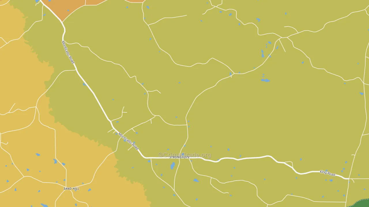 Stronghope, MS Map of Assault Rates