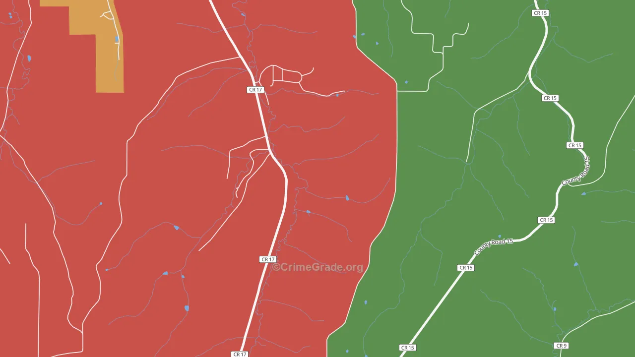 Sugarloaf, MN Map of Assault Rates