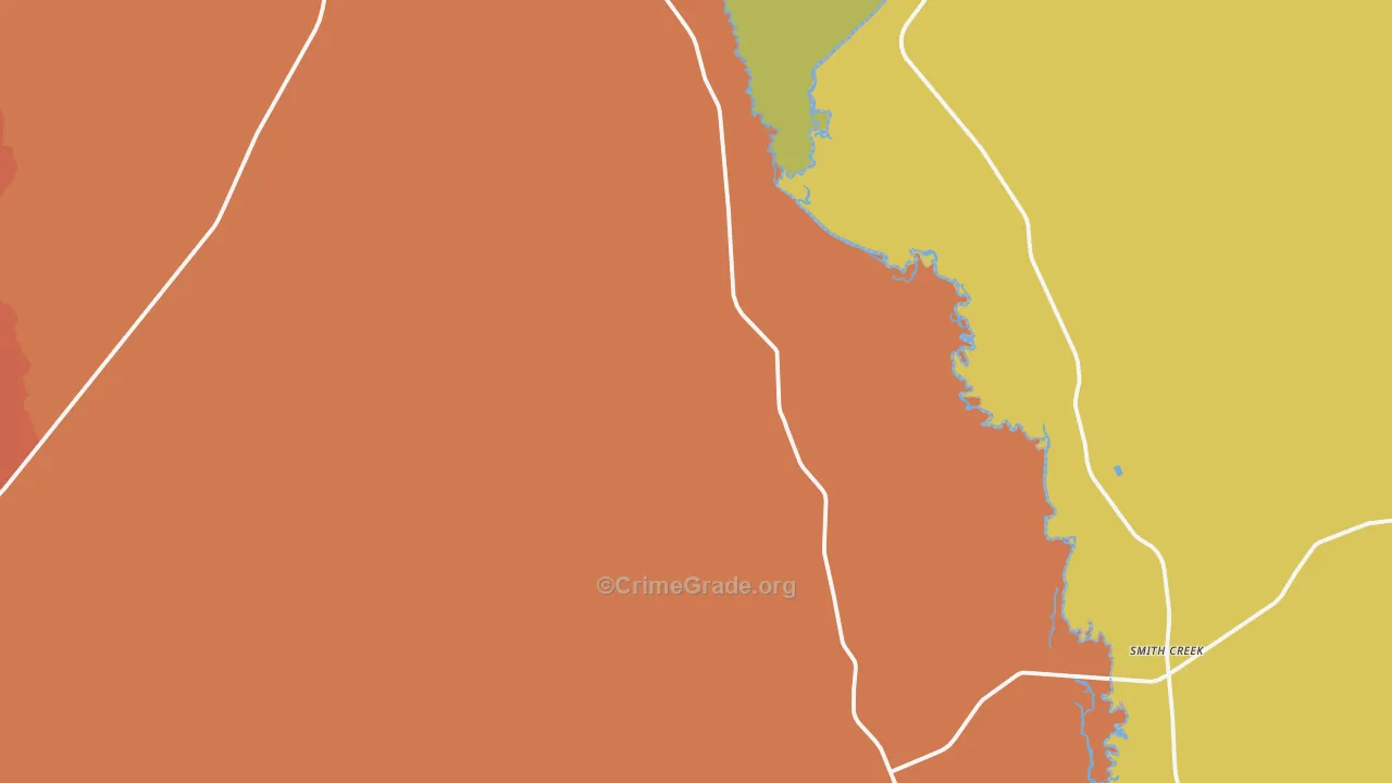 Sumatra, FL Map of Assault Rates