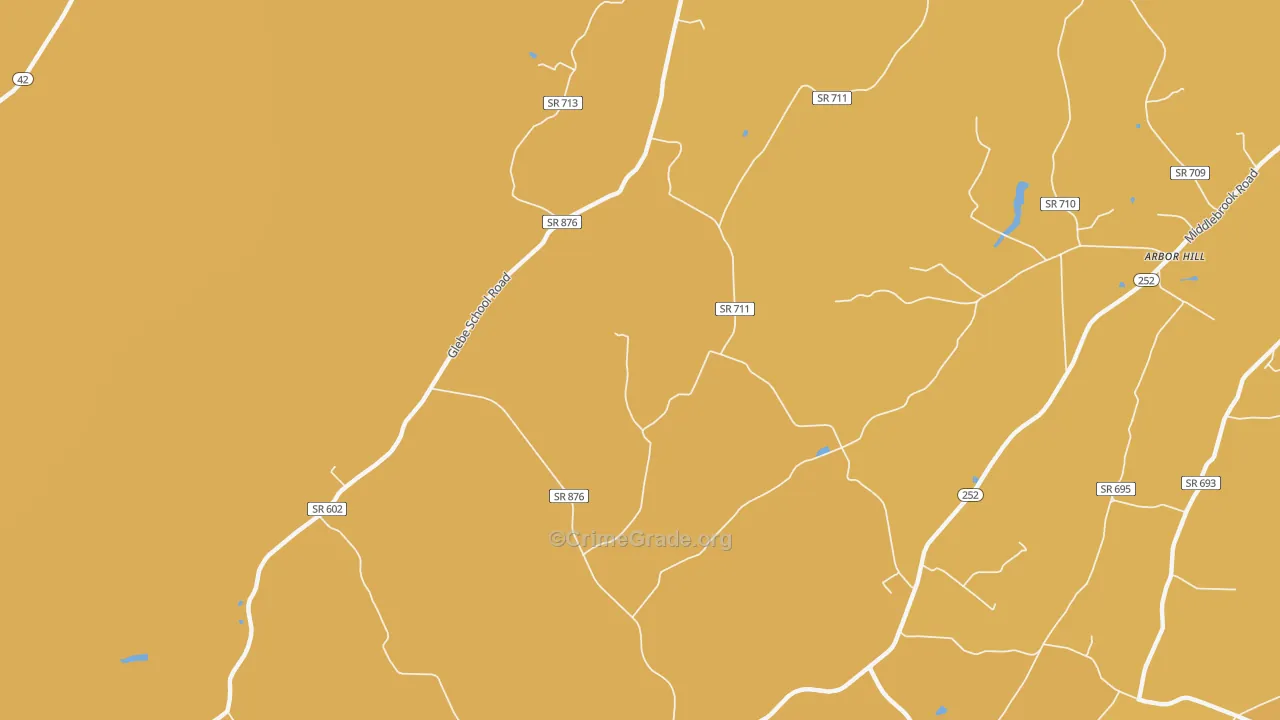 Summerdean, VA Map of Assault Rates