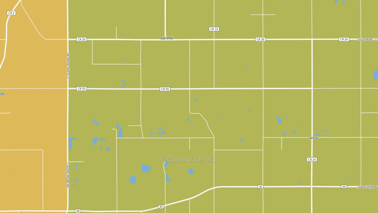 Summit, MN Map of Assault Rates