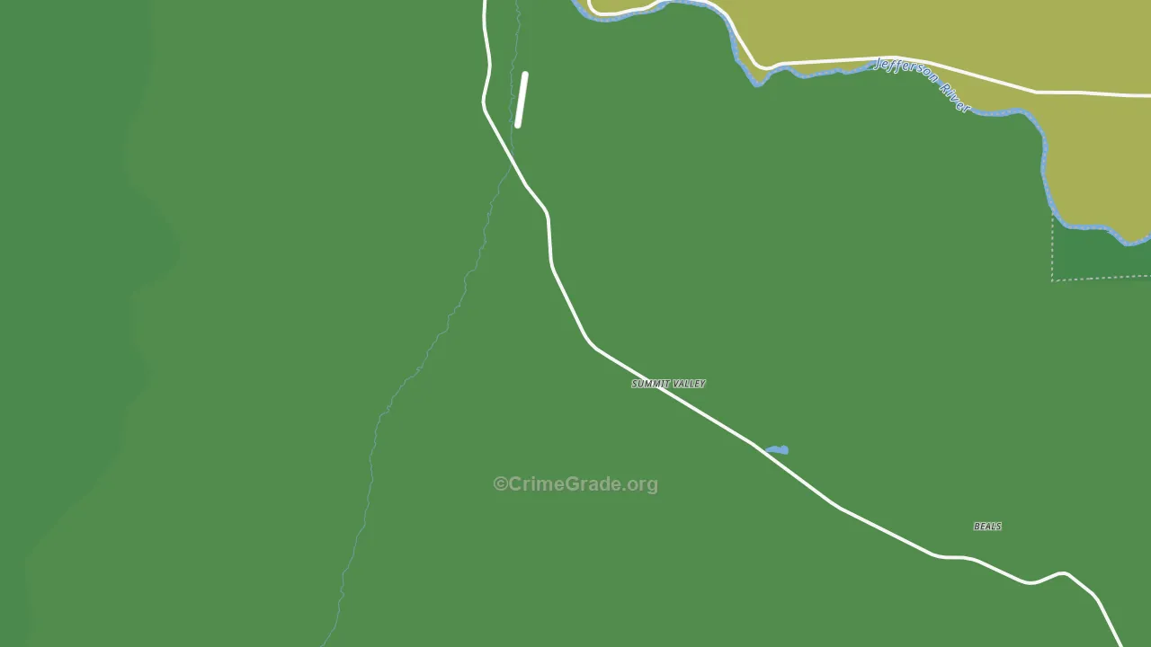 Summit Valley, MT Map of Assault Rates