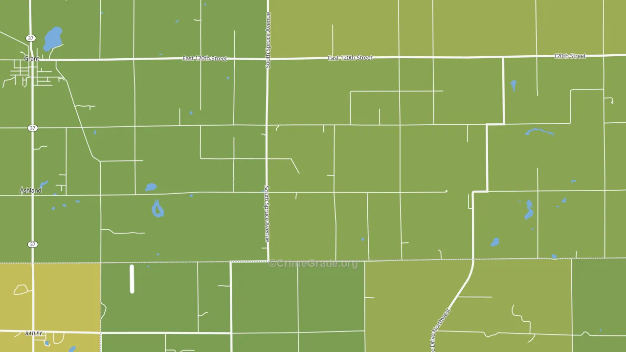 Sun, MI Map of Assault Rates