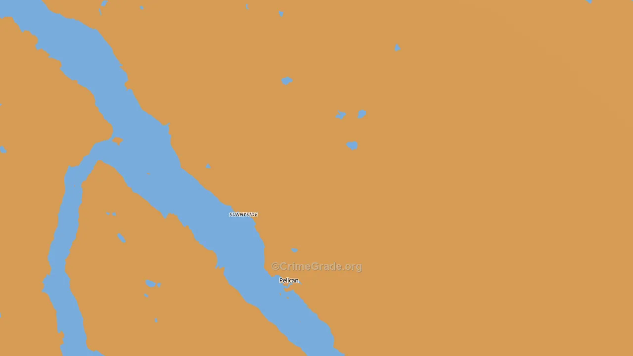 Sunnyside, AK Map of Assault Rates