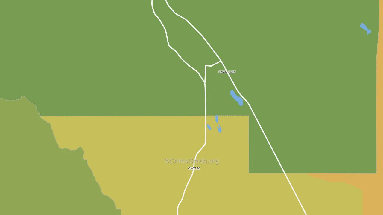 Swanlake, ID Map of Assault Rates