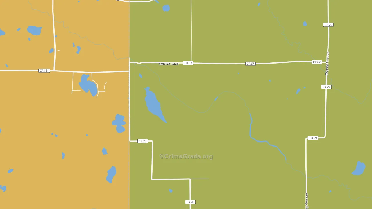 Swatara, MN Map of Assault Rates