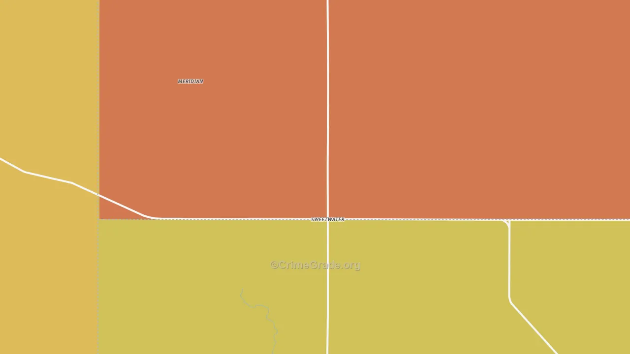 Sweetwater, OK Map of Assault Rates