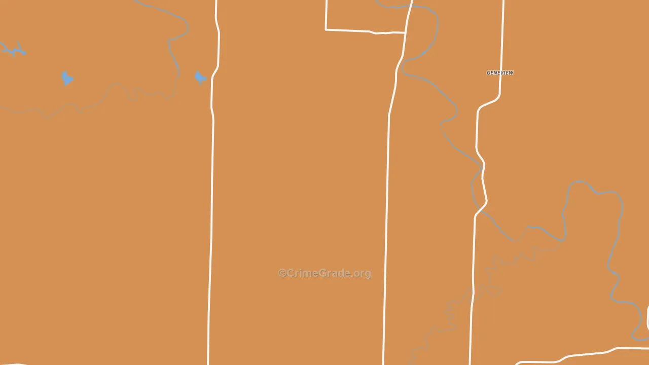 Swenson, TX Map of Assault Rates