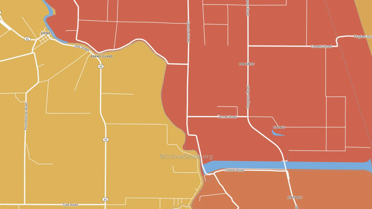 Sycamore, CA Map of Assault Rates
