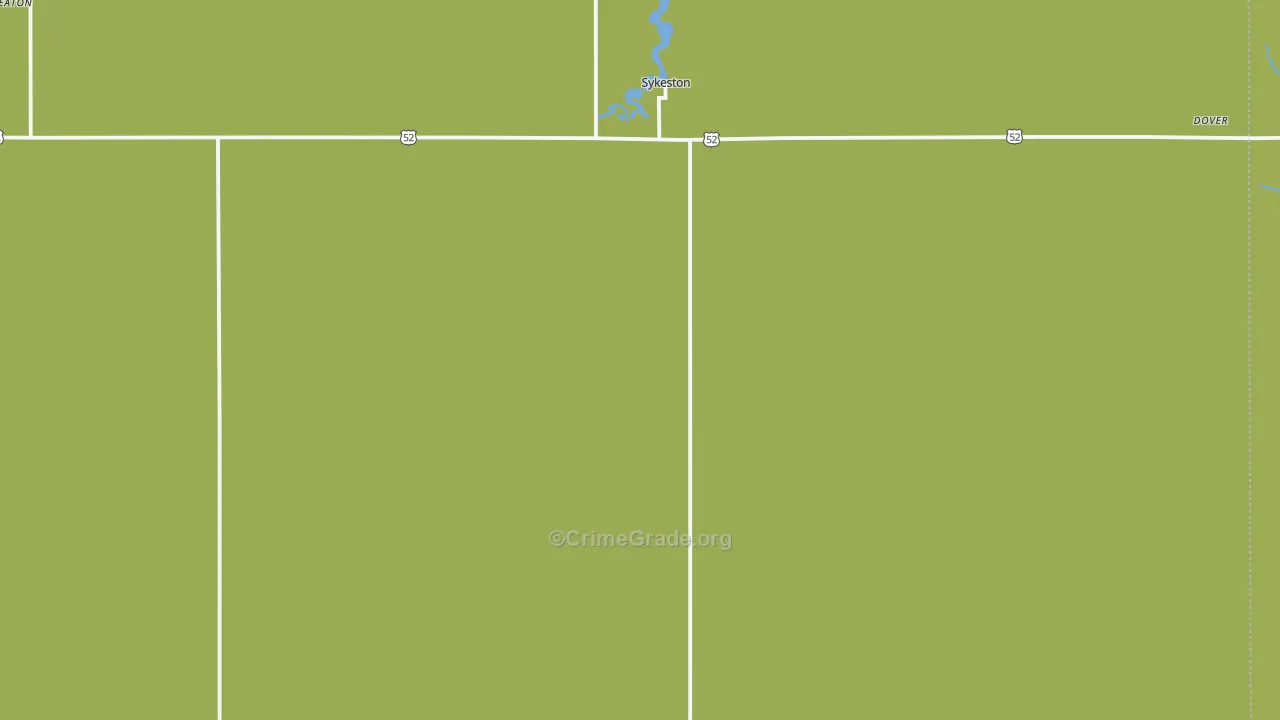 Sykeston, ND Map of Assault Rates