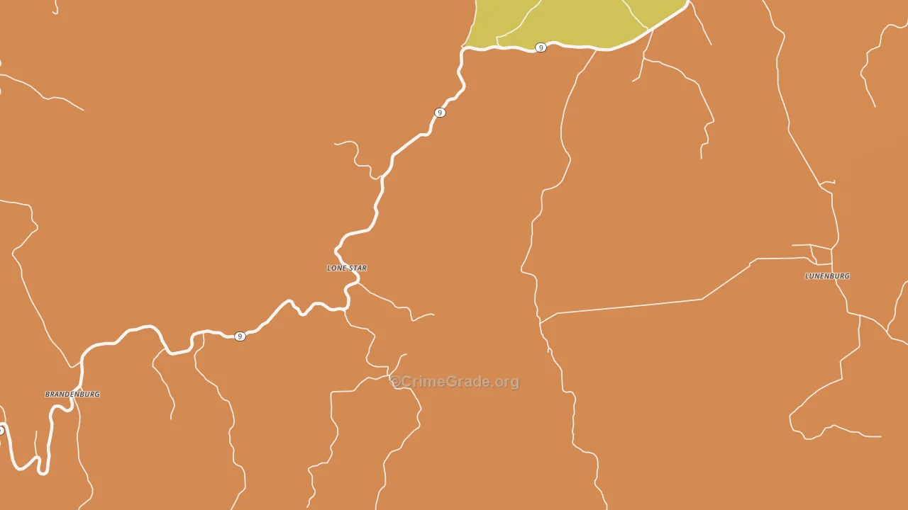 Sylamore, AR Map of Assault Rates