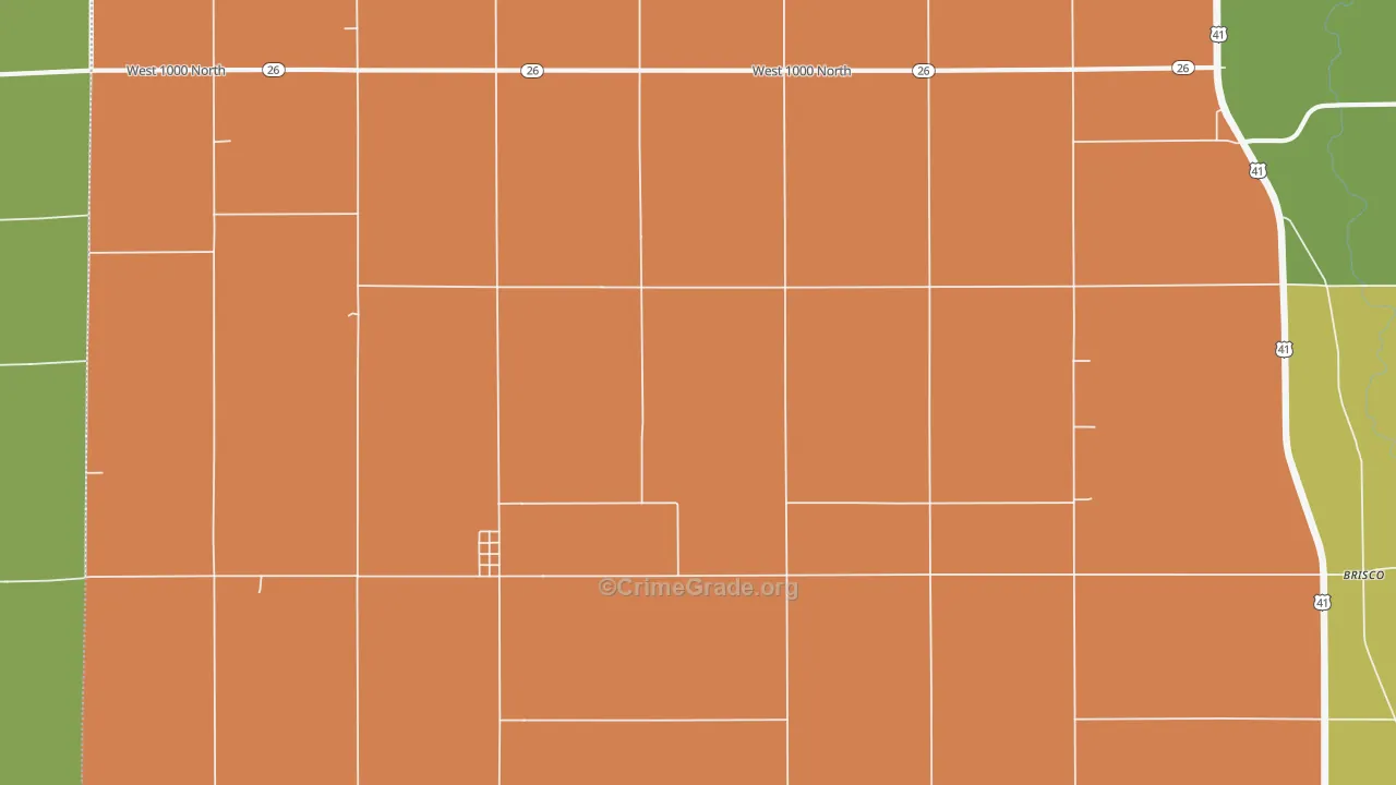 Tab, IN Map of Assault Rates
