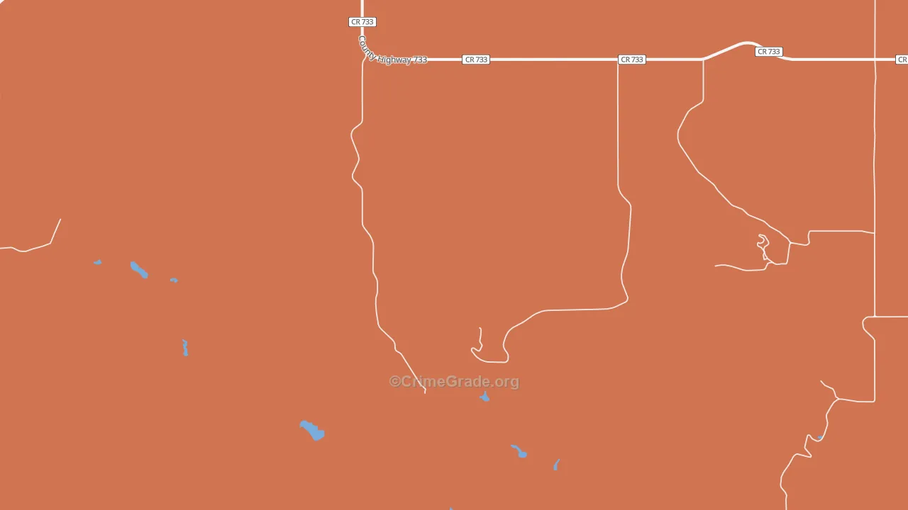 Table Mountain, SD Map of Assault Rates