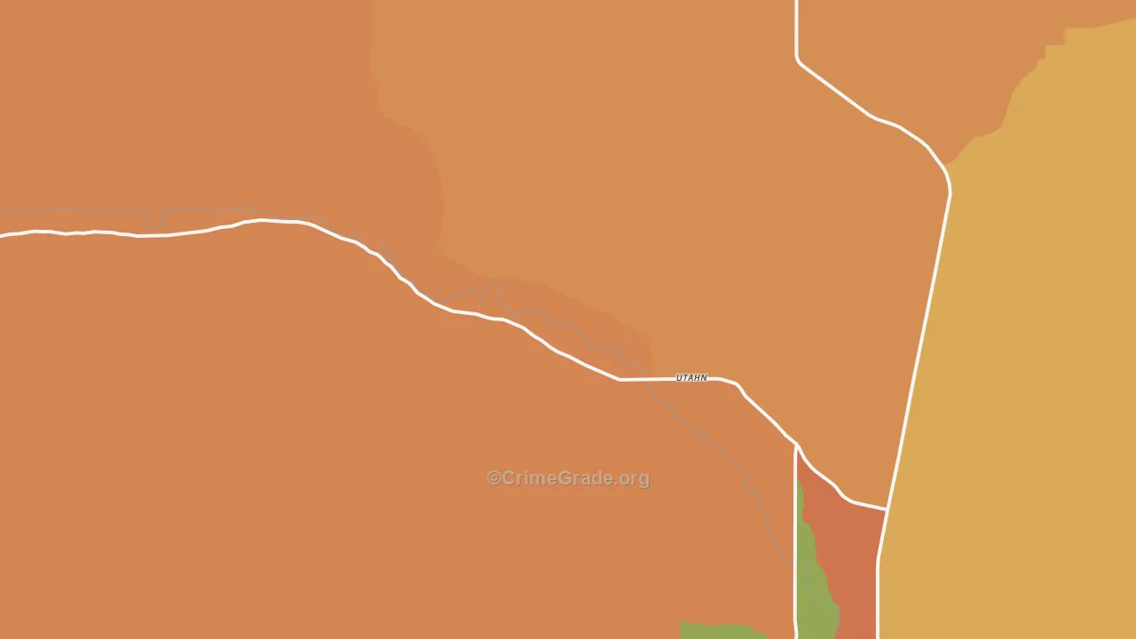 Talmage, UT Map of Assault Rates