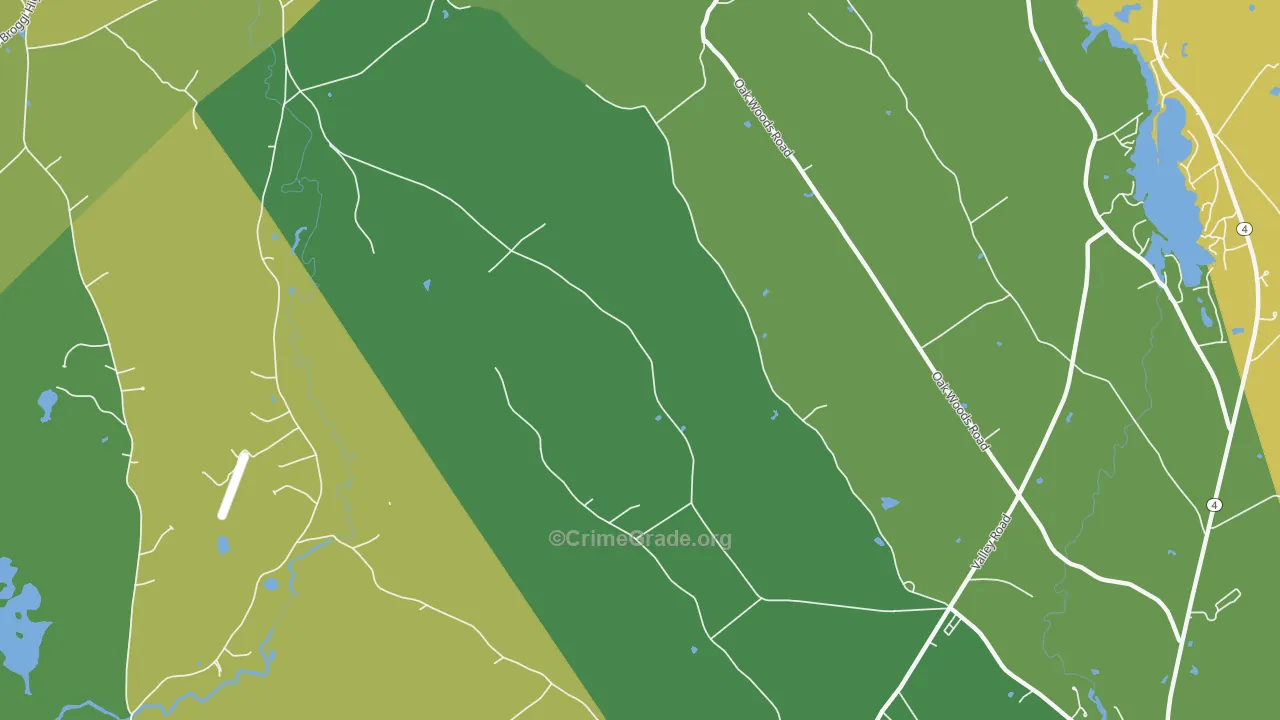 Tatnic, ME Map of Assault Rates
