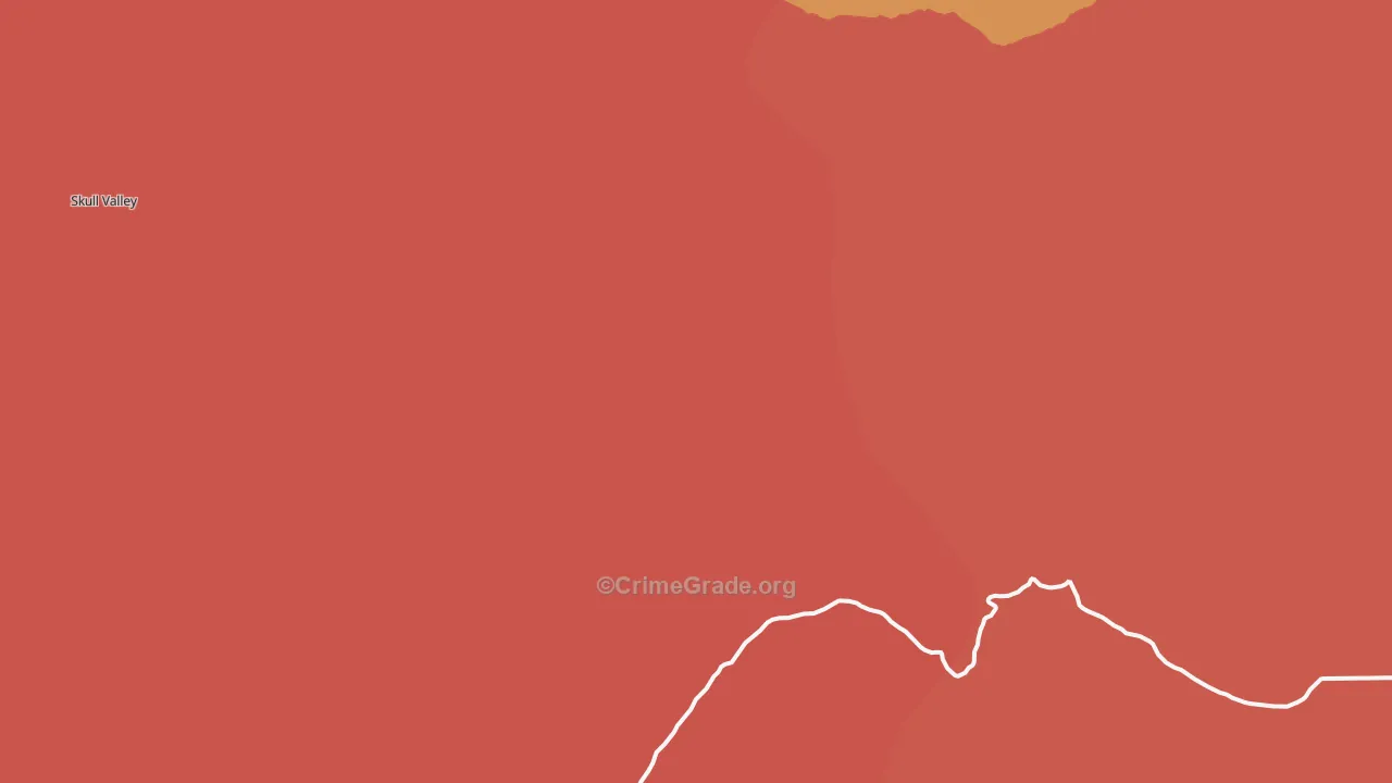 Terra, UT Map of Assault Rates