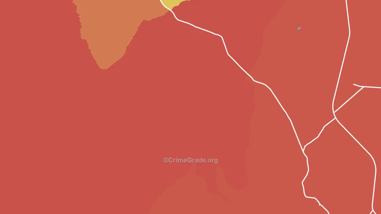 Tes Nez Iah, AZ Map of Assault Rates